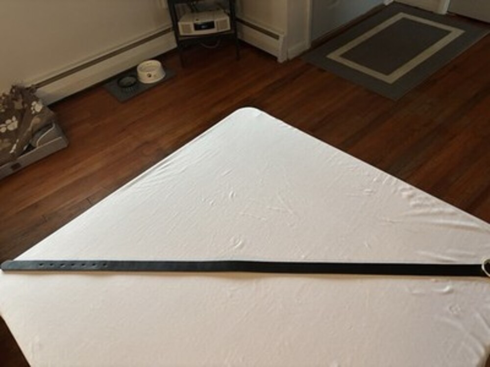 Woman’s black Belt Size L 42”